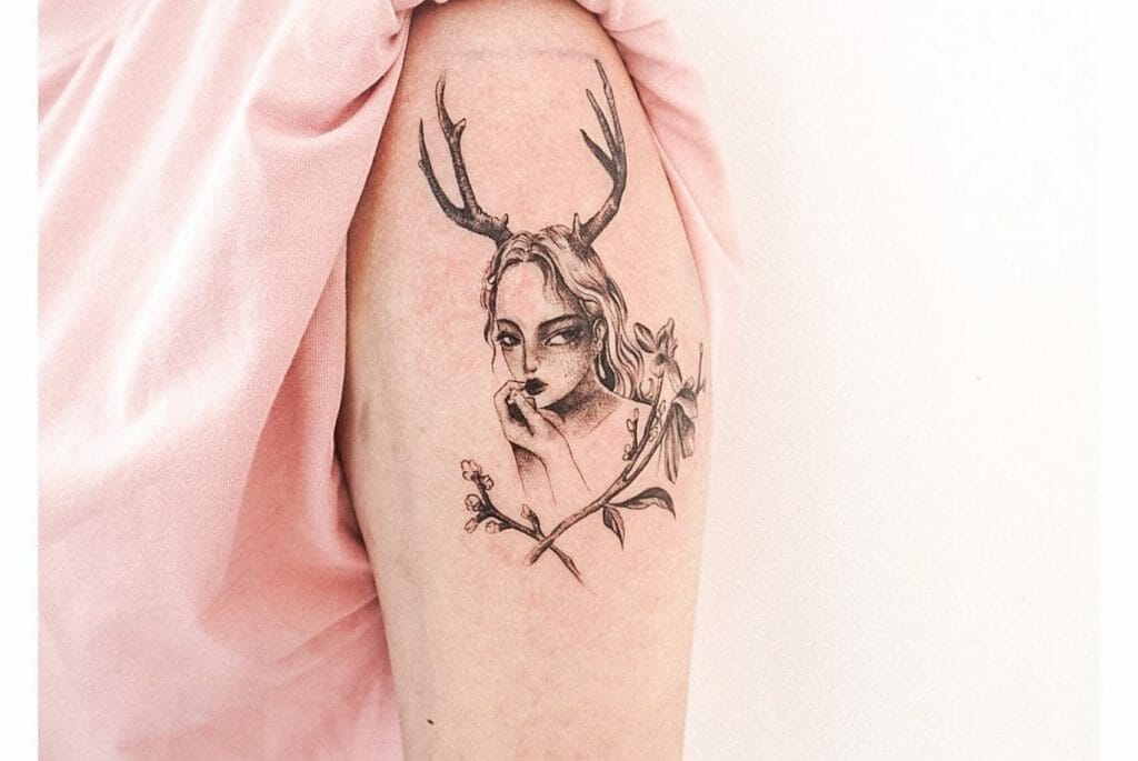 22 Capricorn Tattoos Fitting For These Grounded Planners | Horoscope tattoos,  Capricorn tattoo, Constellation tattoos