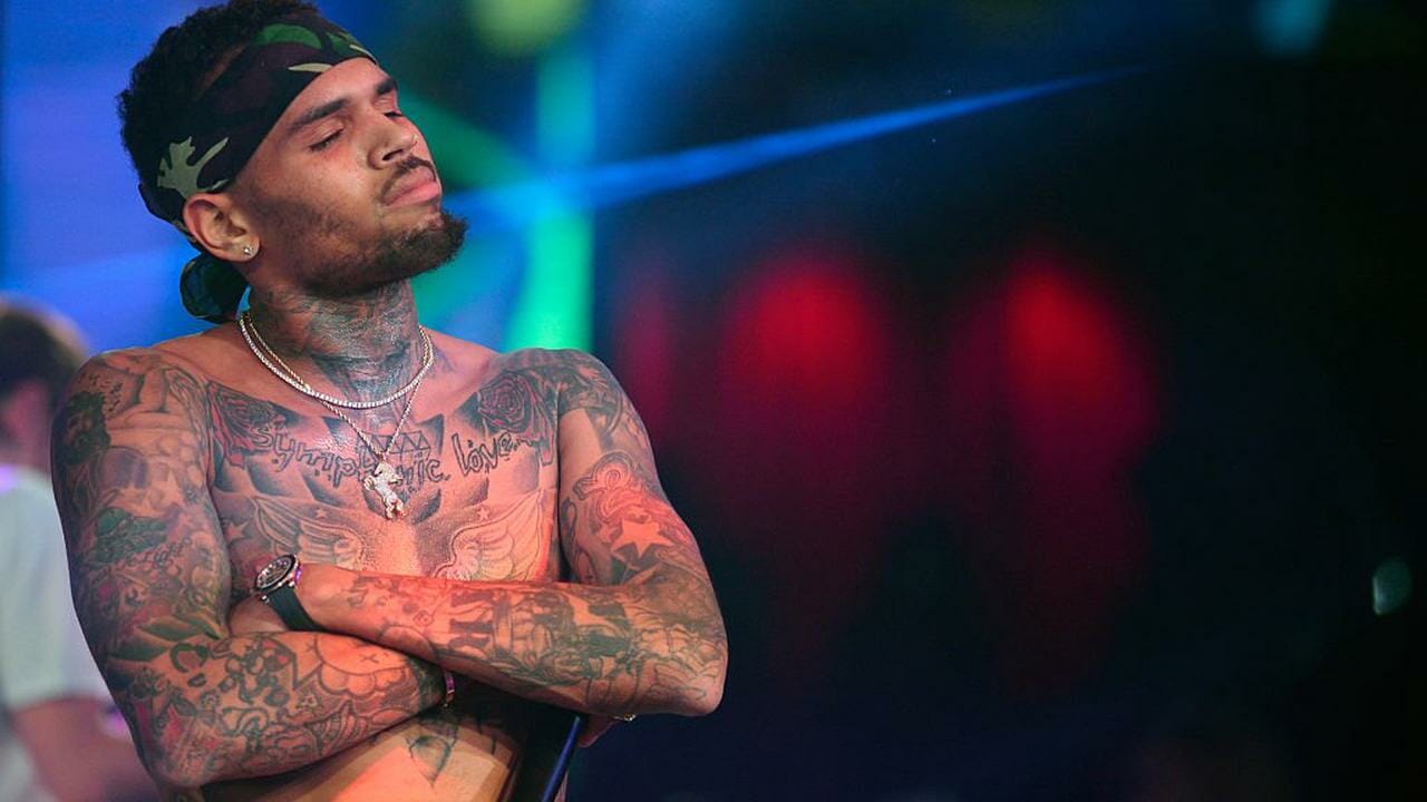 Chris Brown added a new tattoo to his arm  27 Pictures You Might Have  Missed  Capital XTRA