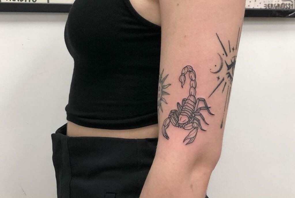 Best Girly Scorpion Tattoo Ideas
