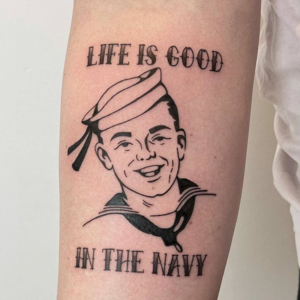 Best Military Sleeve Tattoo