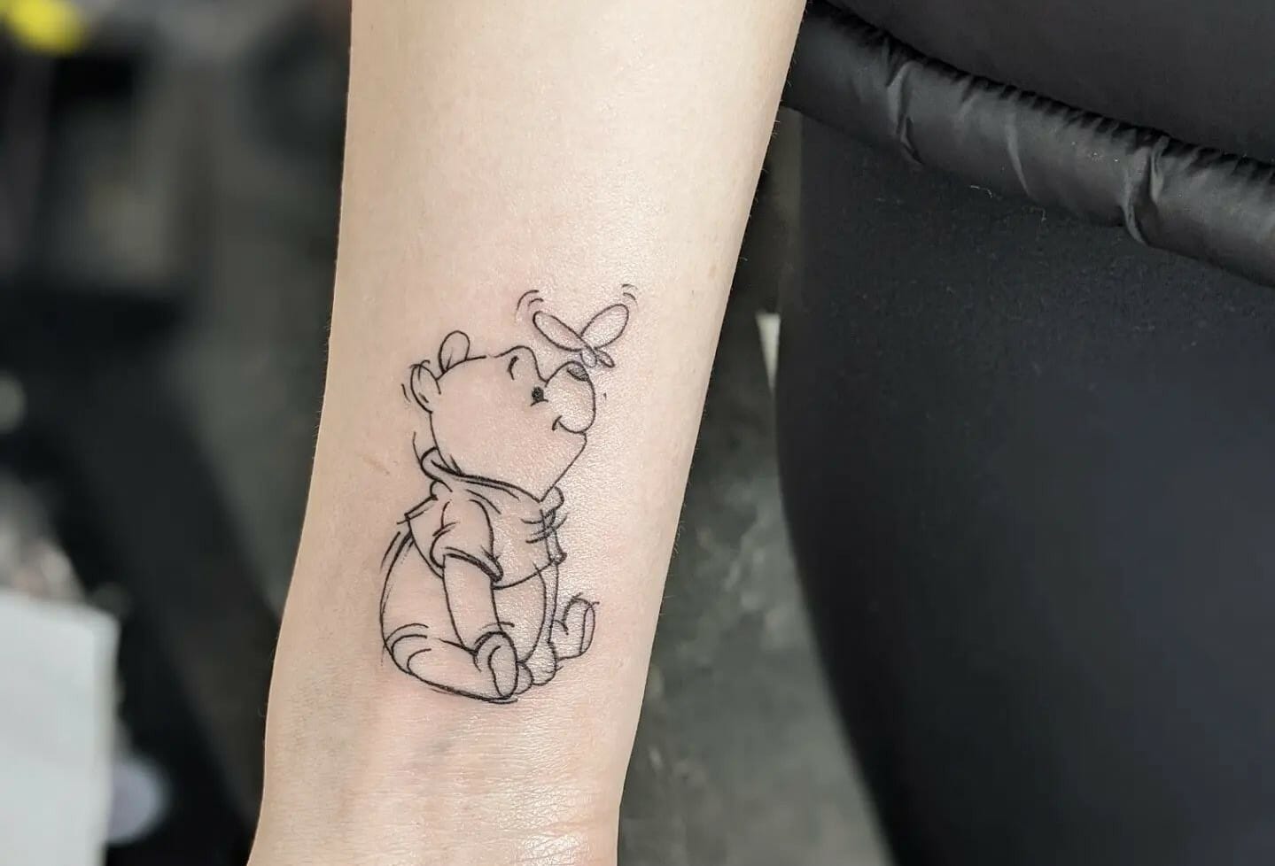 Tattoo uploaded by Jory  Healed Winnie the Pooh piece for two sisters  Done on the same day in about 78 hours total I dont do a lot of  nonrealistic work but