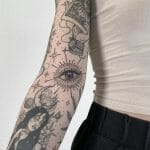 Best Sketch Tattoo Sleeve