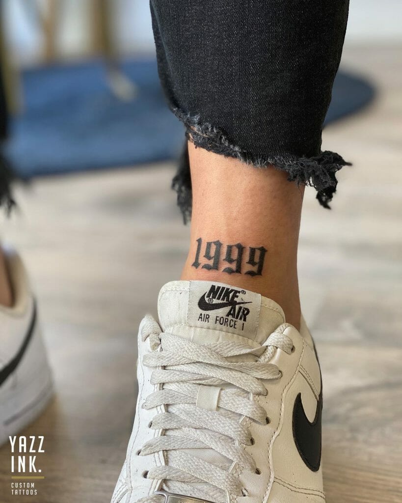 Birthdate Tattoos That Can Be Placed Anywhere