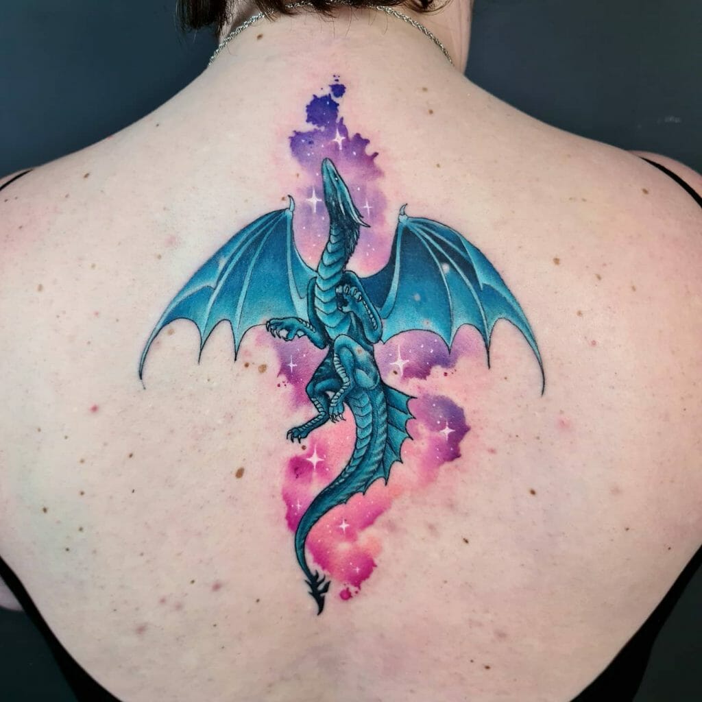 Blue Dragon Tattoos ideas