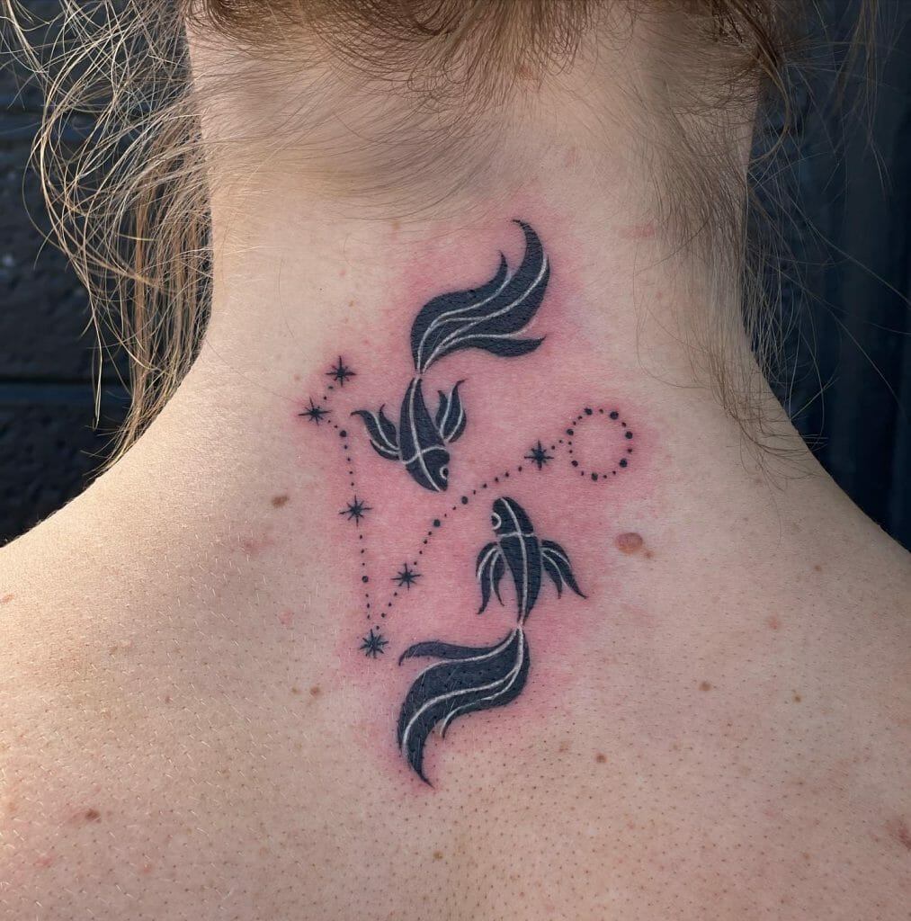Constellation Pisces Tattoo