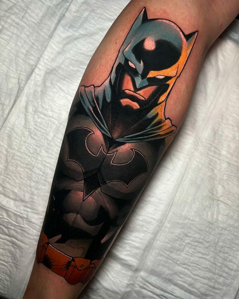 Dark Design Batman Tattoo Design