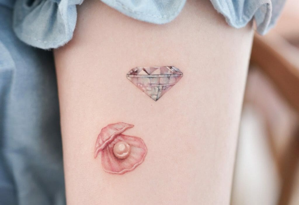 Minimalist Diamond Temporary Tattoo - Set of 3 – Tatteco