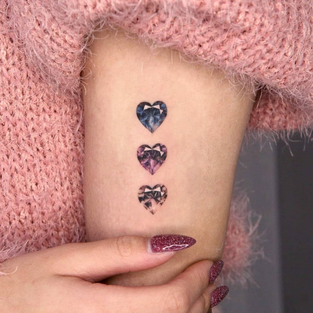 Diamond Tattoos For Upper Arm ideas