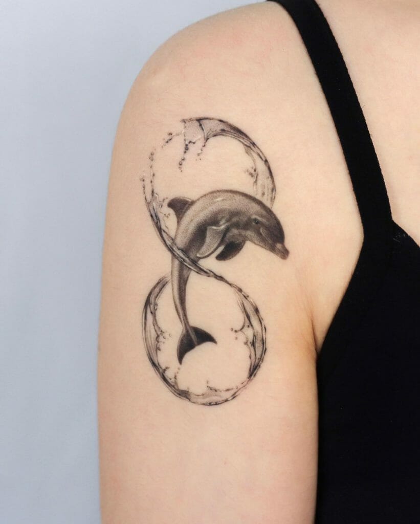 Dolphin Luck Tattoo