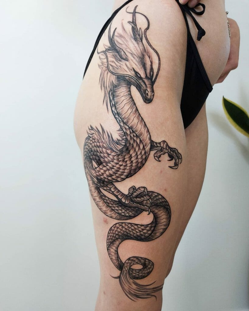 Dragon Yakuza Tattoo