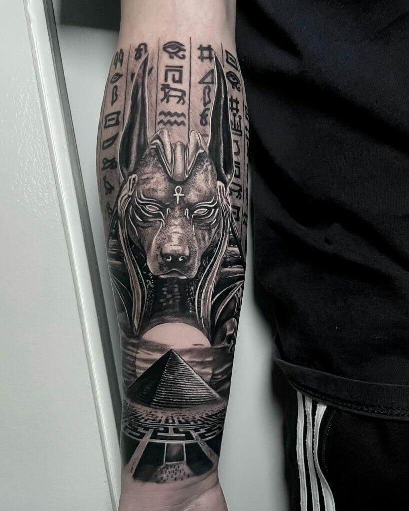 Cooper MacInnes  Anubis tattoo design