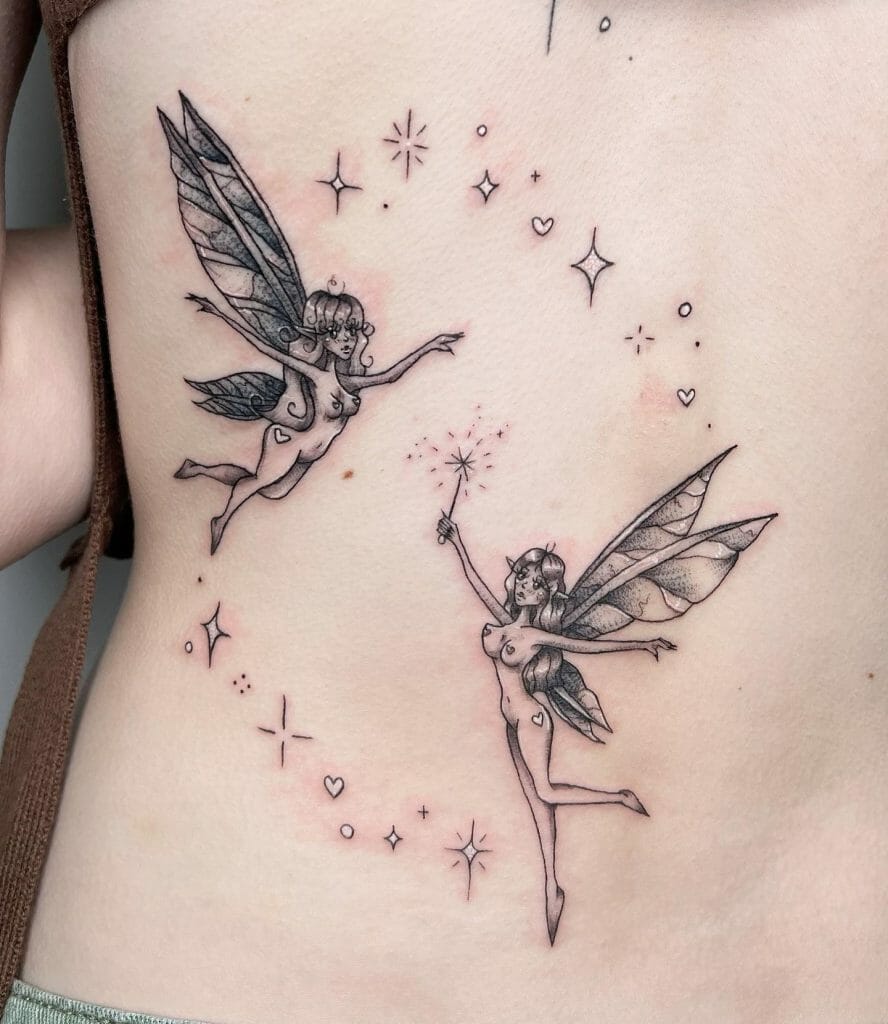 Fairy Back Tattoos