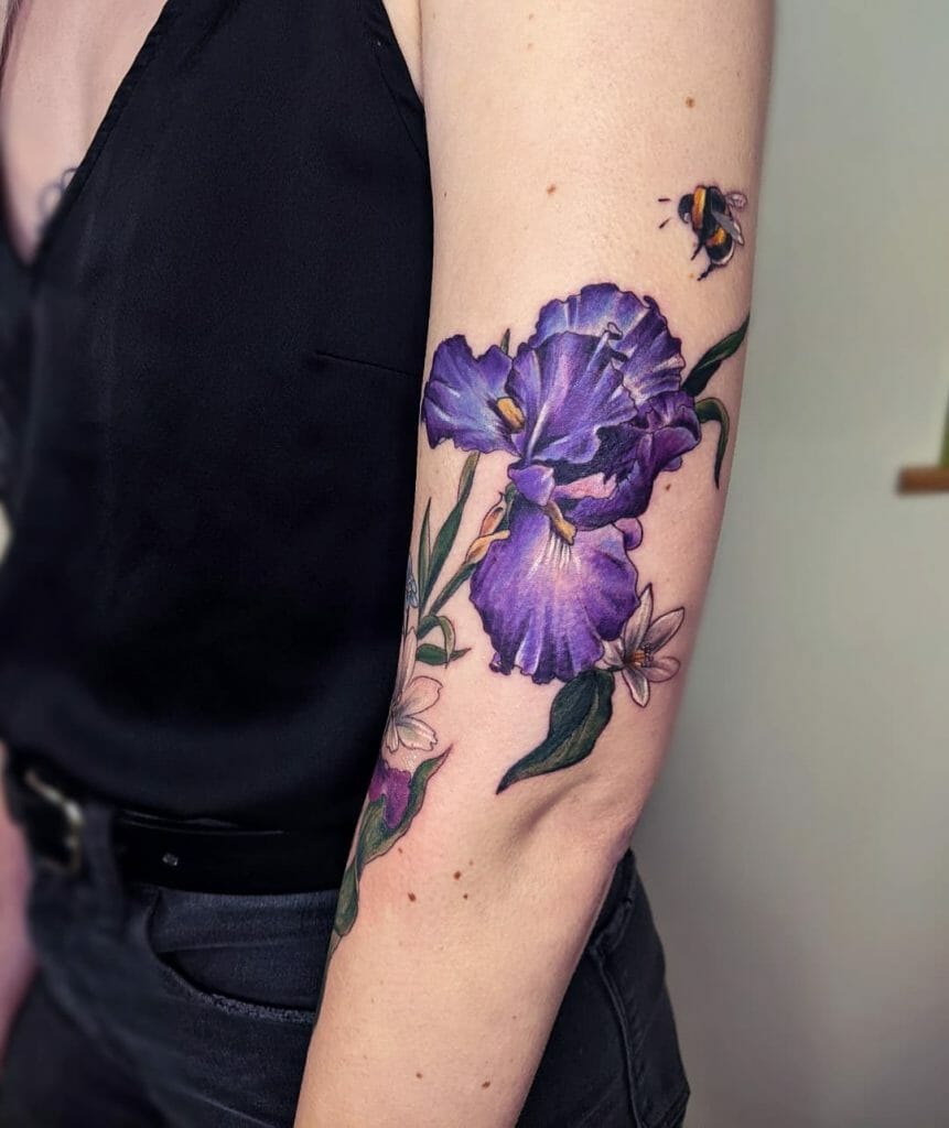 February Birth Flower Tattoos