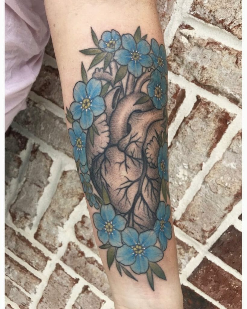 Forget Me Not Flower Meaning Tattoo With Additional Images