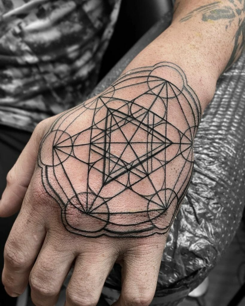 Geometric Pattern Tattoo