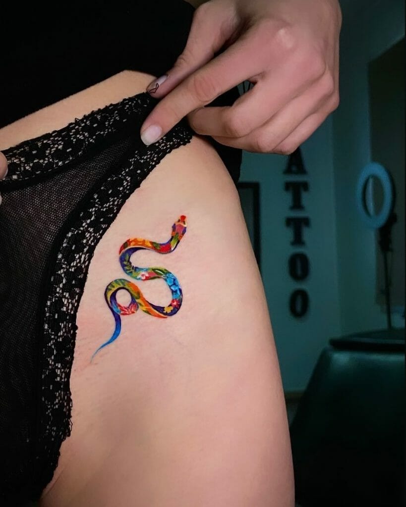 Incredible Snake Tattoos