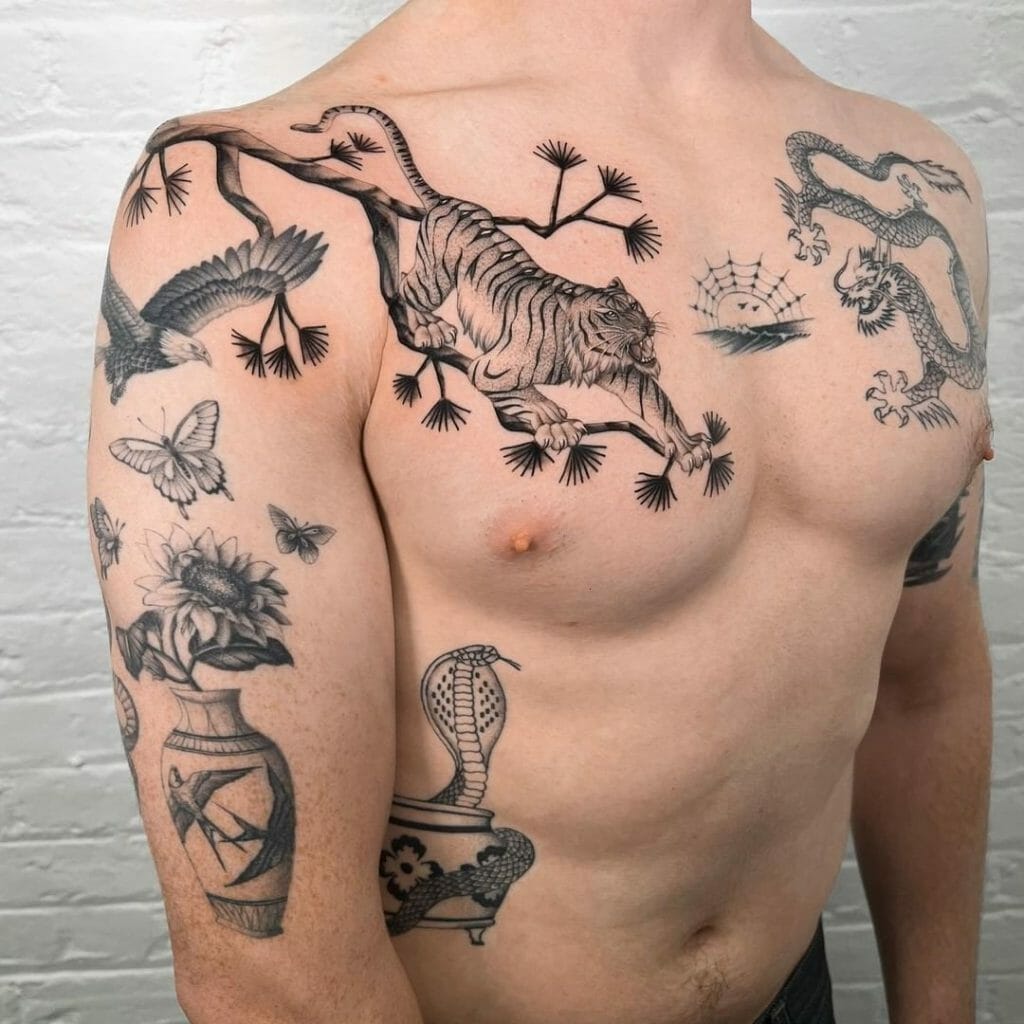 Japanese Shoulder Tattoo Ideas For Men ideas