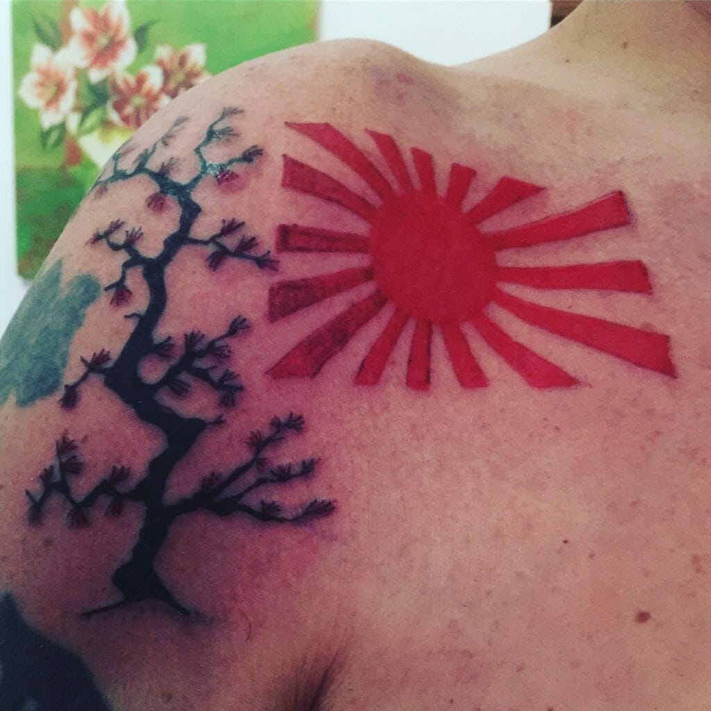 Japanese Sun Tattoo
