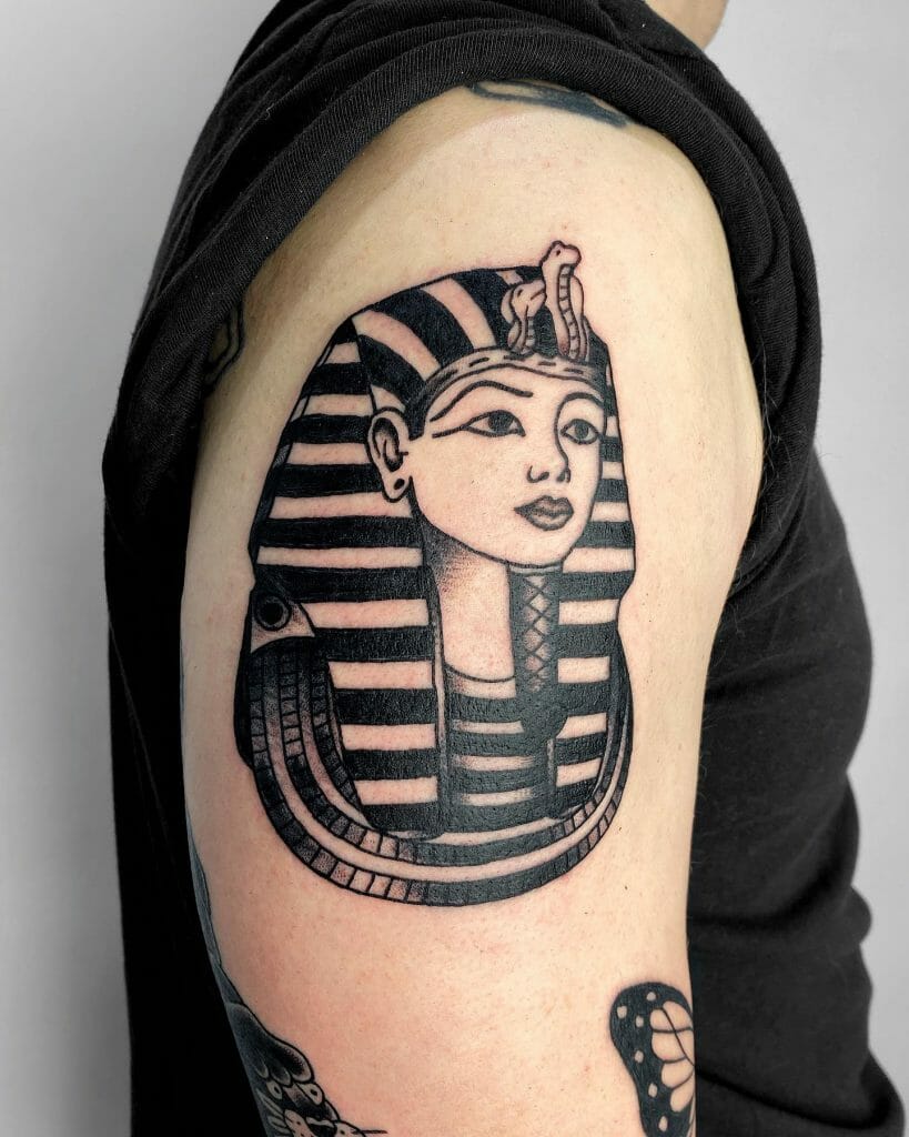 King Tut Ancient Egyptian Tattoo Designs