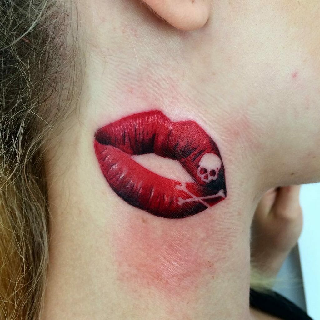 Lips And Little Skull