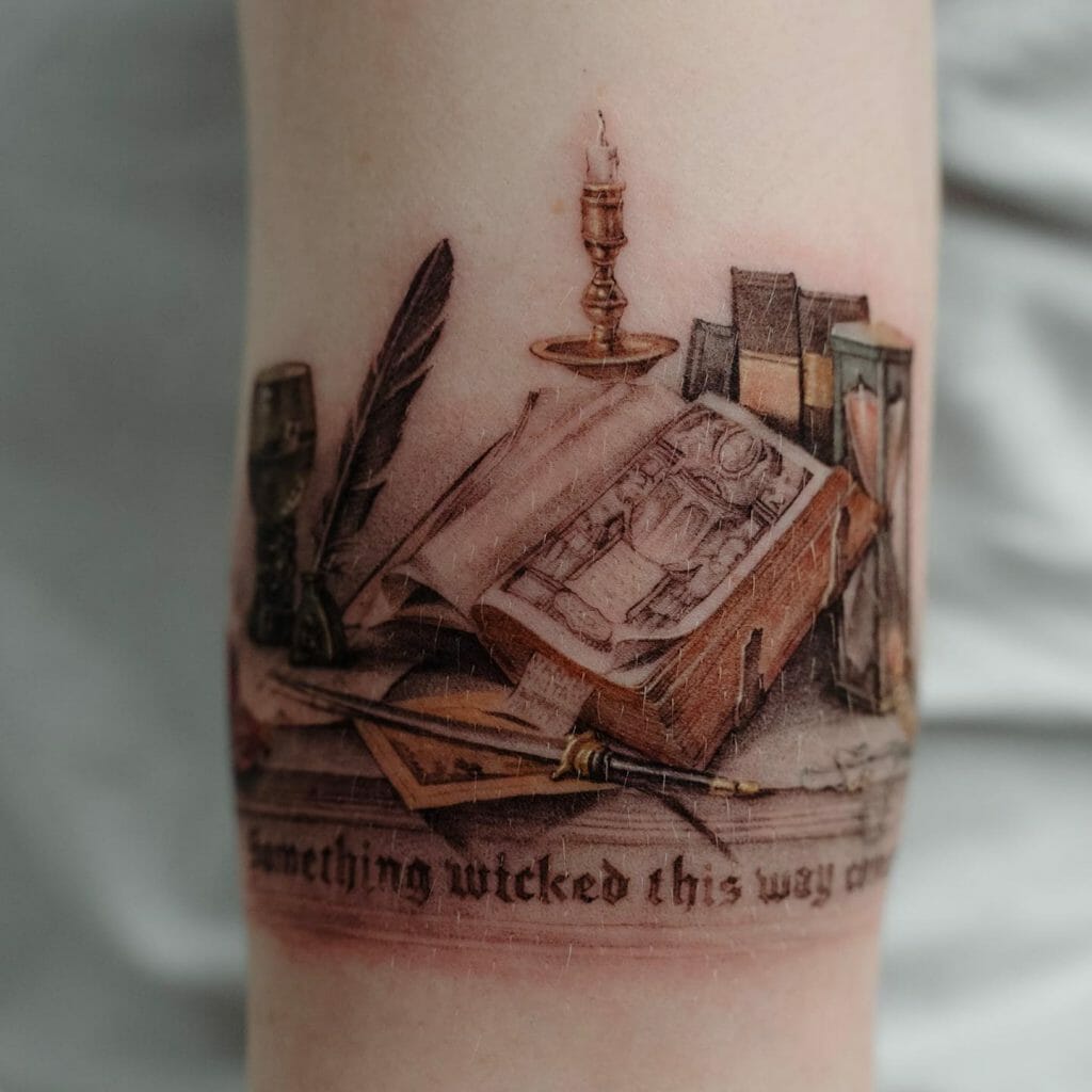 Literary Tattoos Inspired By Books