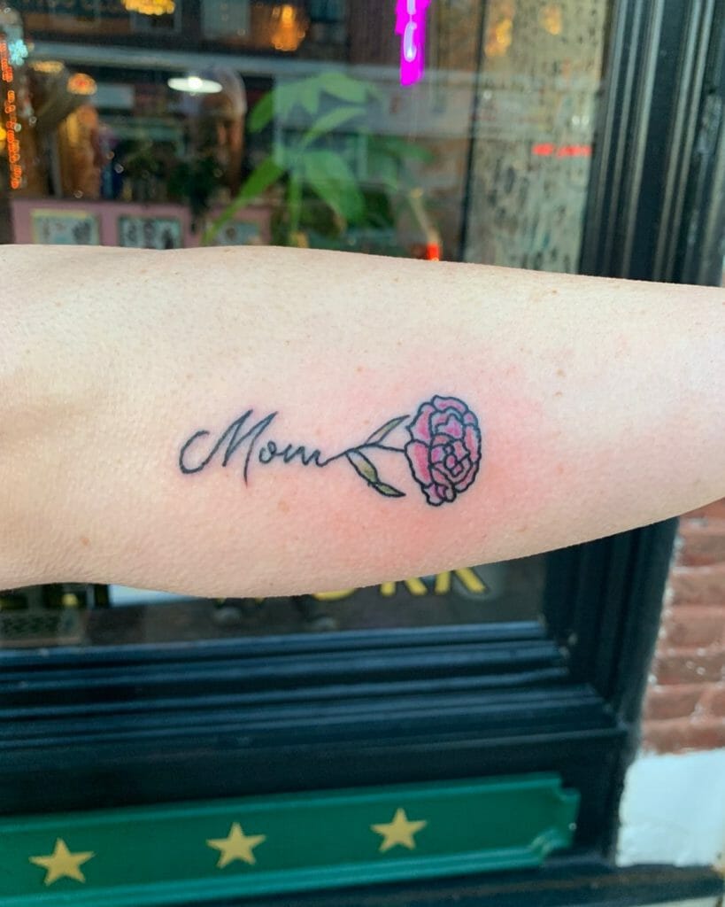Lovely Carnation Tattoo Ideas To Express Your Love For Your Mom