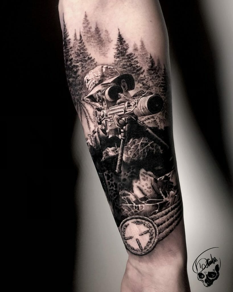101 Best Military Sleeve Tattoo That Will Blow Your Mind! - Outsons