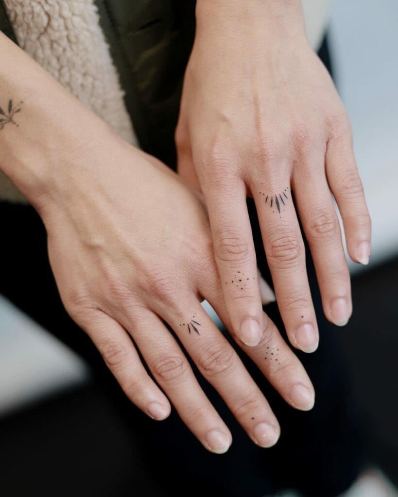 Minimalistic Hand Tattoo For Girls