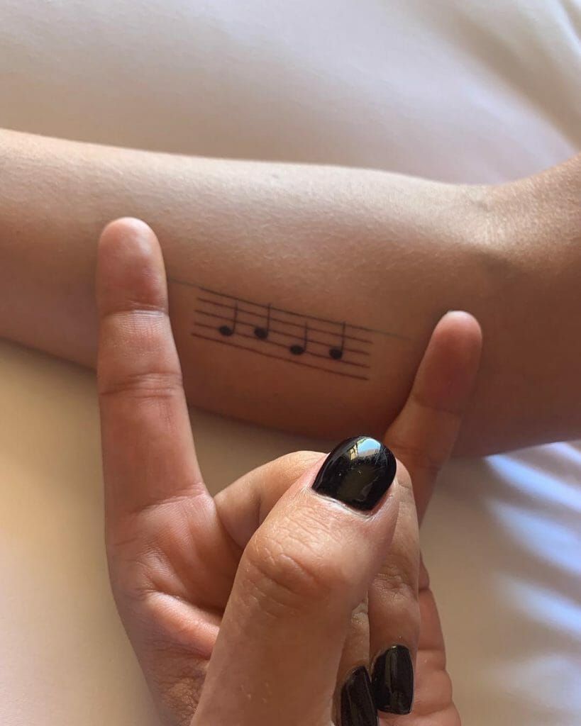 Musical Notes Tattoo