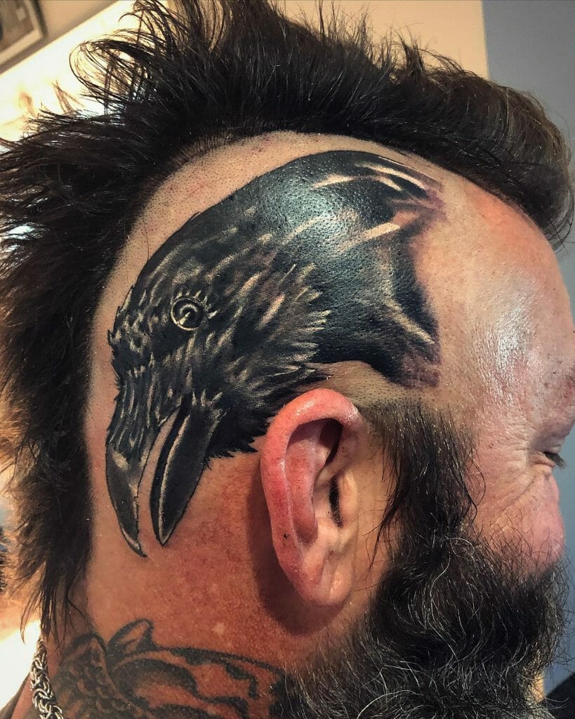 Nordic Raven Tattoo
