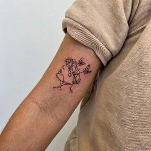 One Line Popular Tattoos For Women Ideas 300x300 