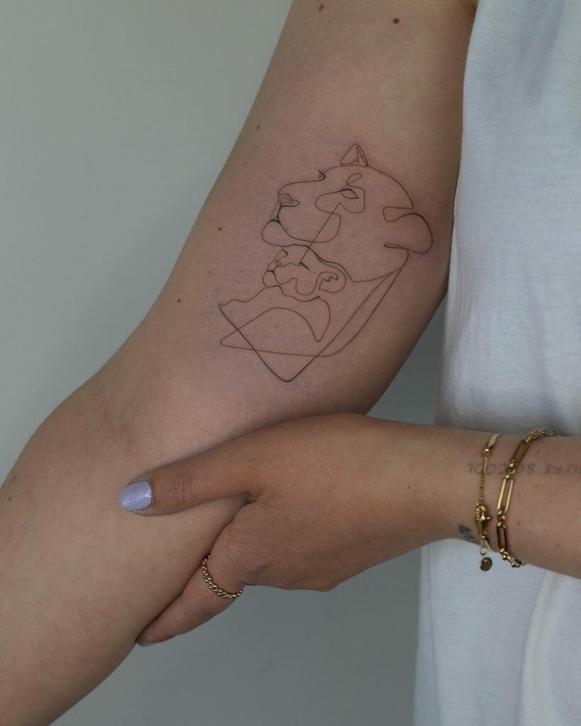 One-Line Popular Tattoos For Womens ideas
