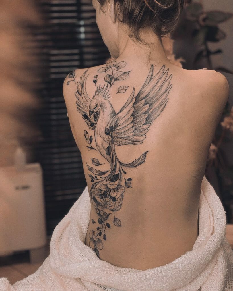 101 Best Phoenix Tattoo Women Ideas That Will Blow Your Mind! - Outsons