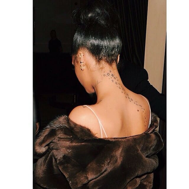 Rihanna Star Tattoo
