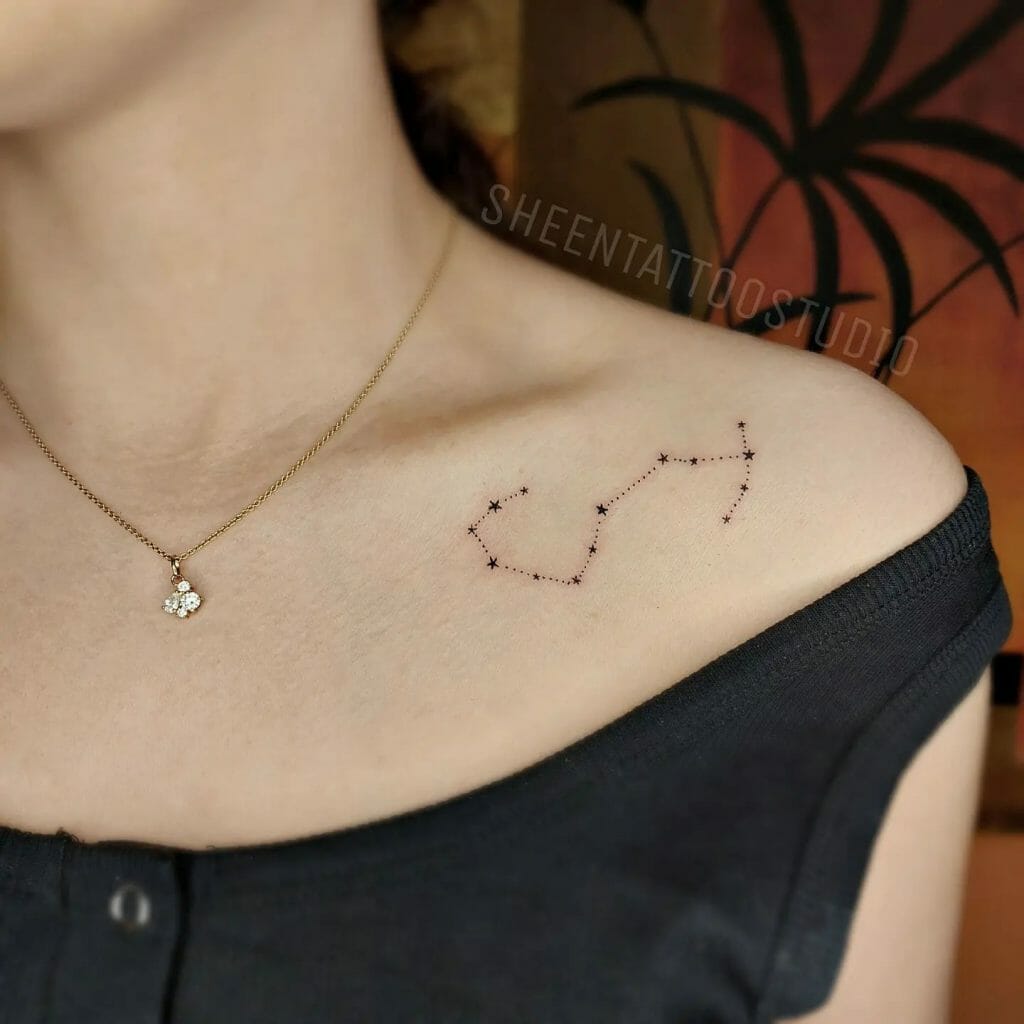 Scorpio Constellation Tattoos
