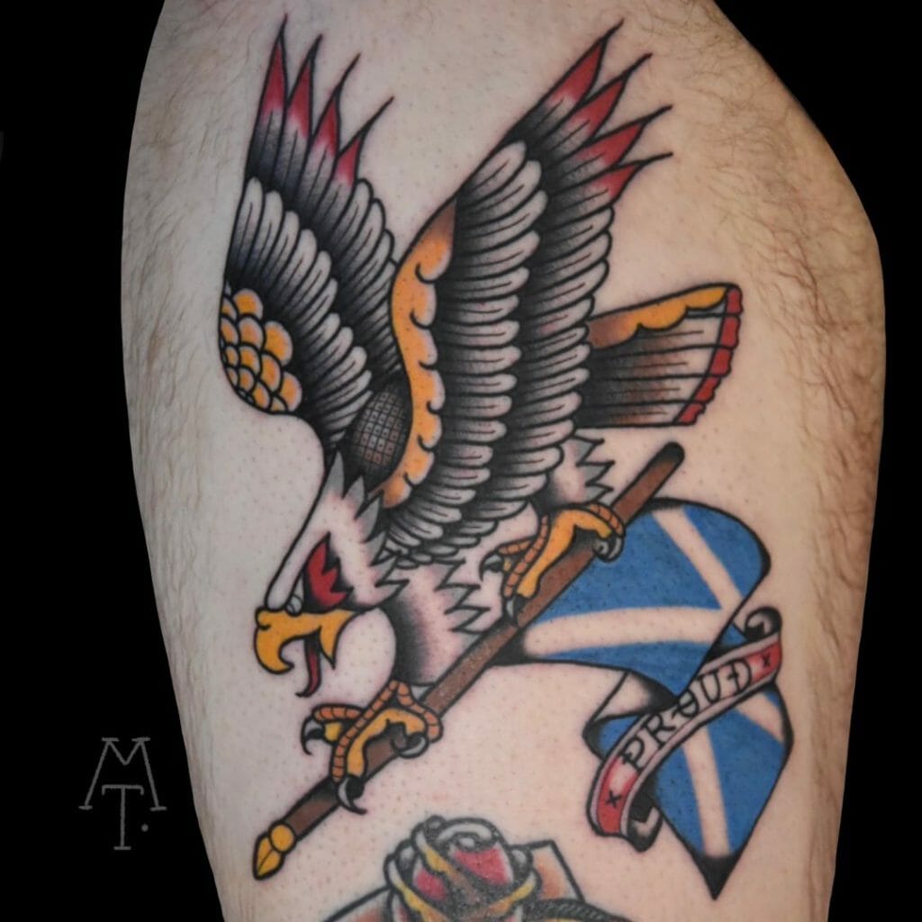 Scottish Eagle Tattoos ideas