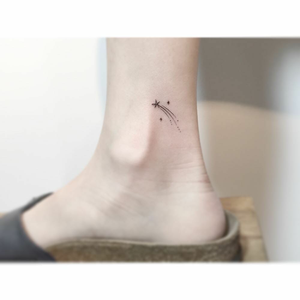 101 Best Shooting Star Tattoo Meaning - Everything You Need To Know! -  Outsons