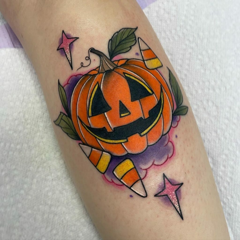 Simple Halloween Tattoo