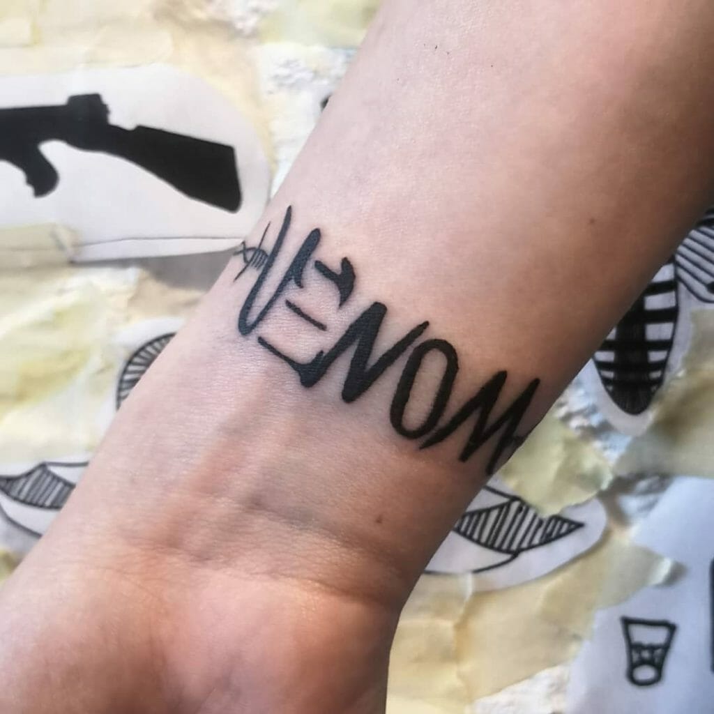 Simple Venom Tattoo