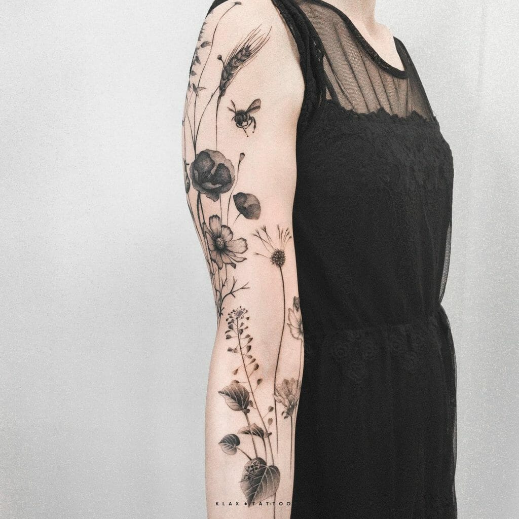 Sketch Tattoo Sleeve