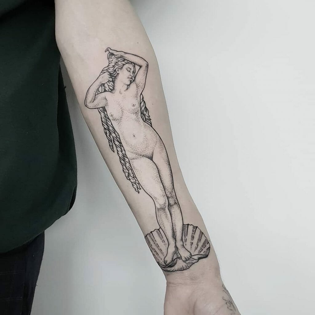 Sleeve Aphrodite Tattoo