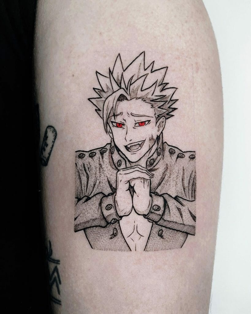 Small Anime Tattoos