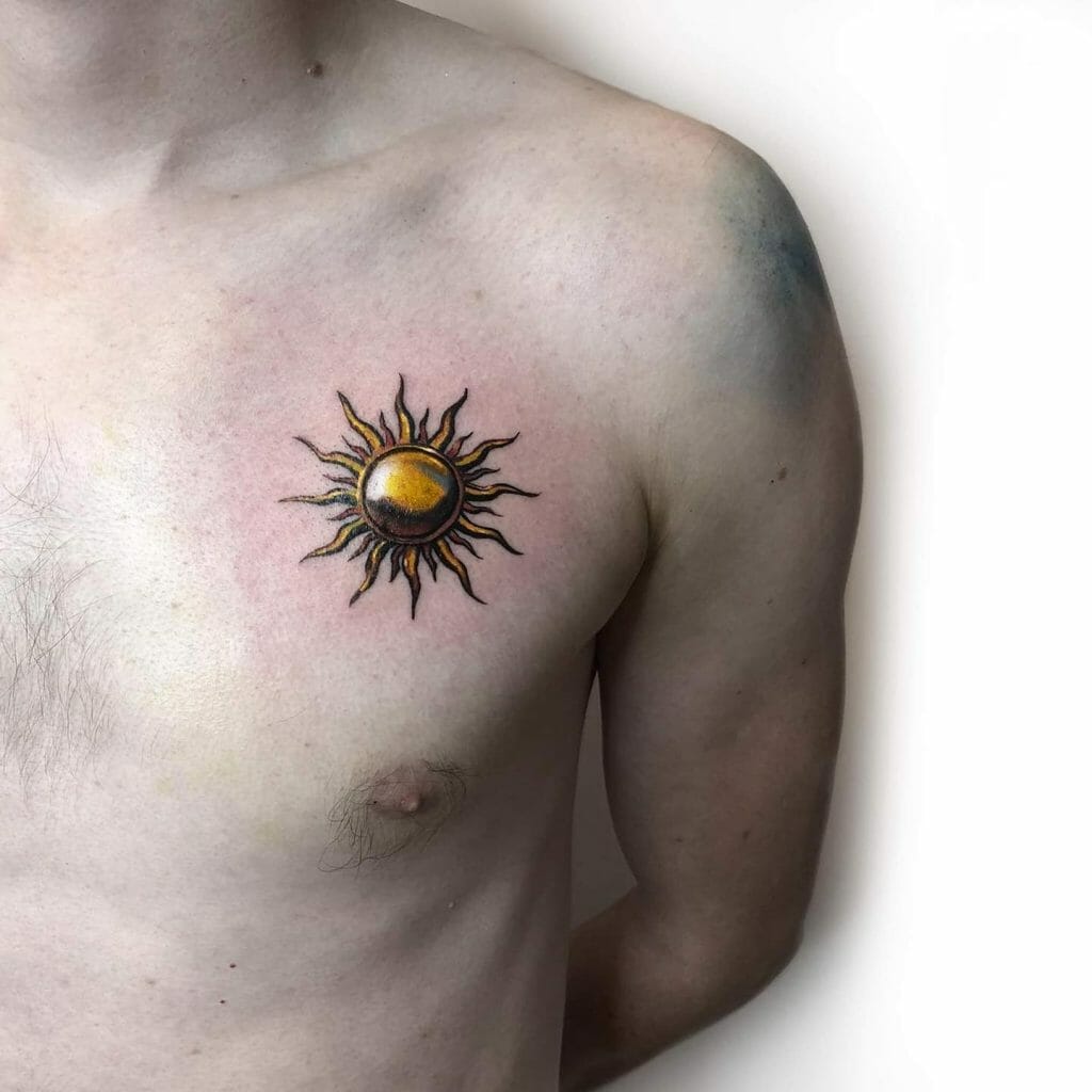 Small Chest Tattoos For Men ideas
