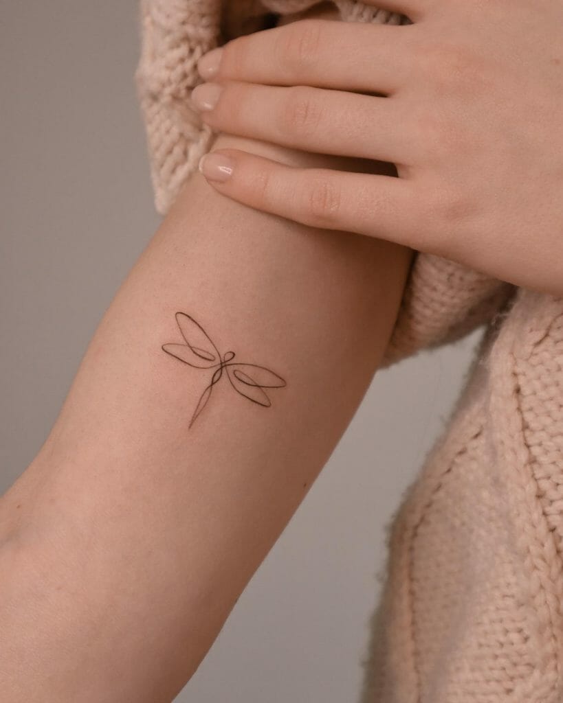 Small Dragonfly Tattoo Designs