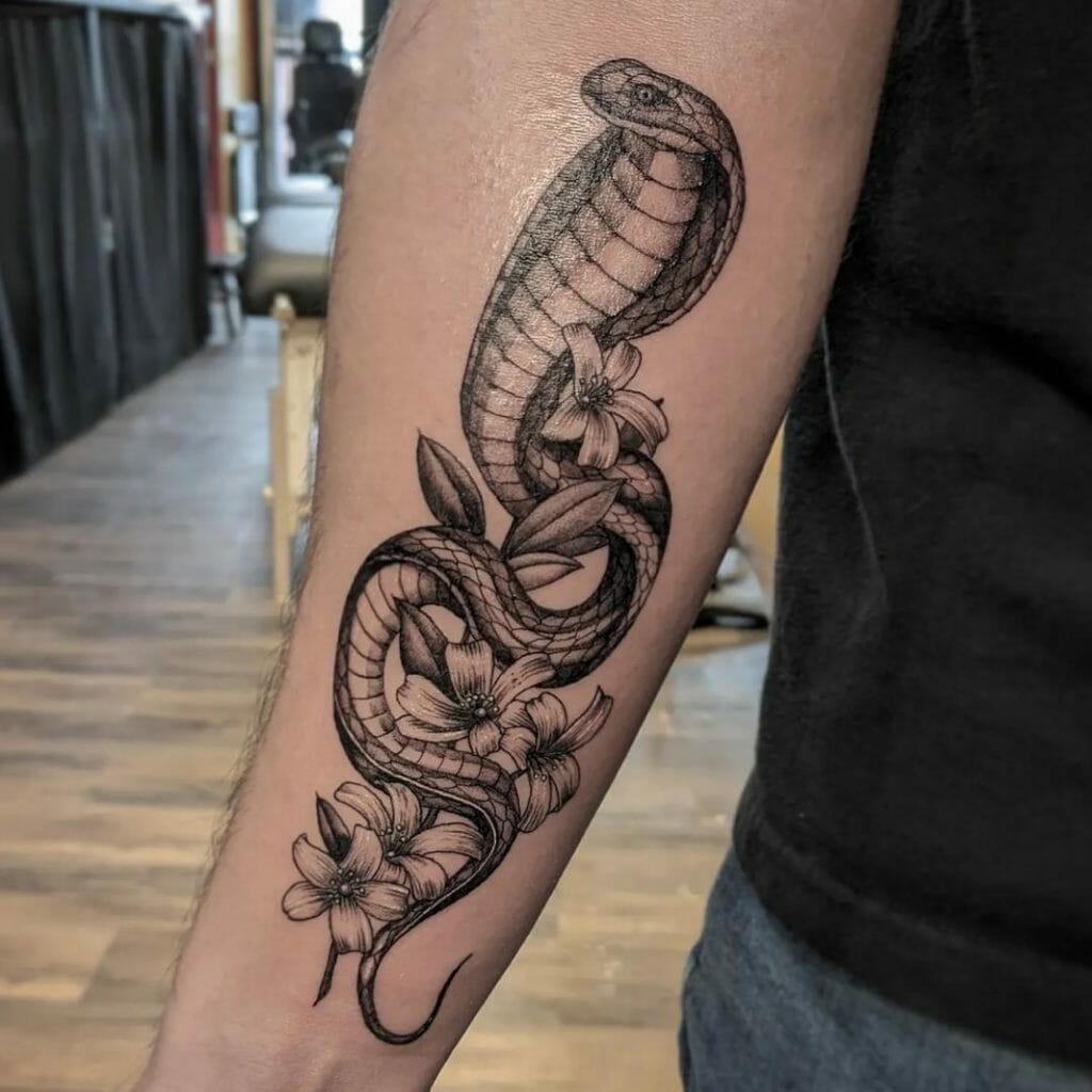 Snake Tattoo Men