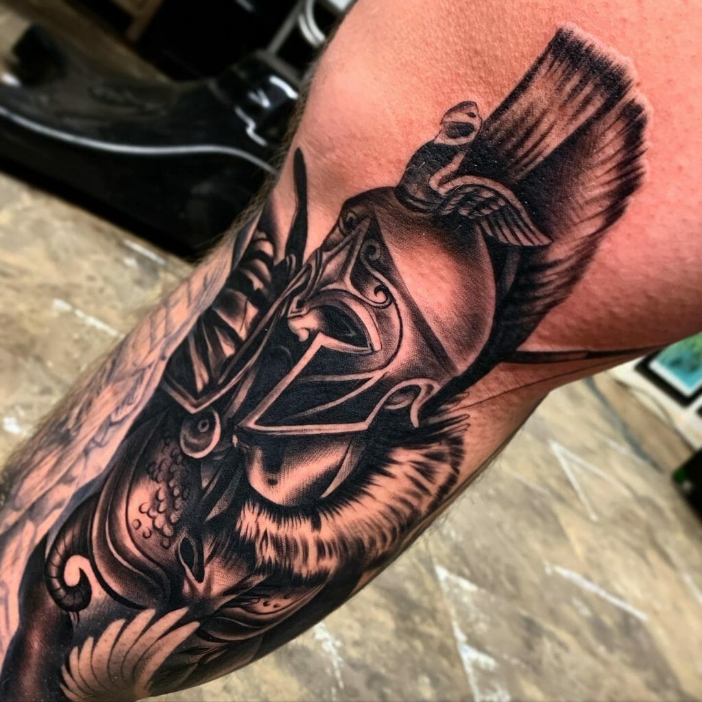 Spartan Soldier Tattoo