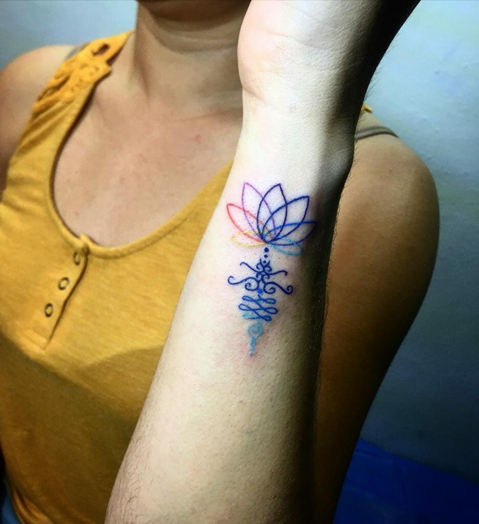 chakra lotus flower by Em Alderks Rabid Hands Tattoo Ballard Seattle    rtattoos