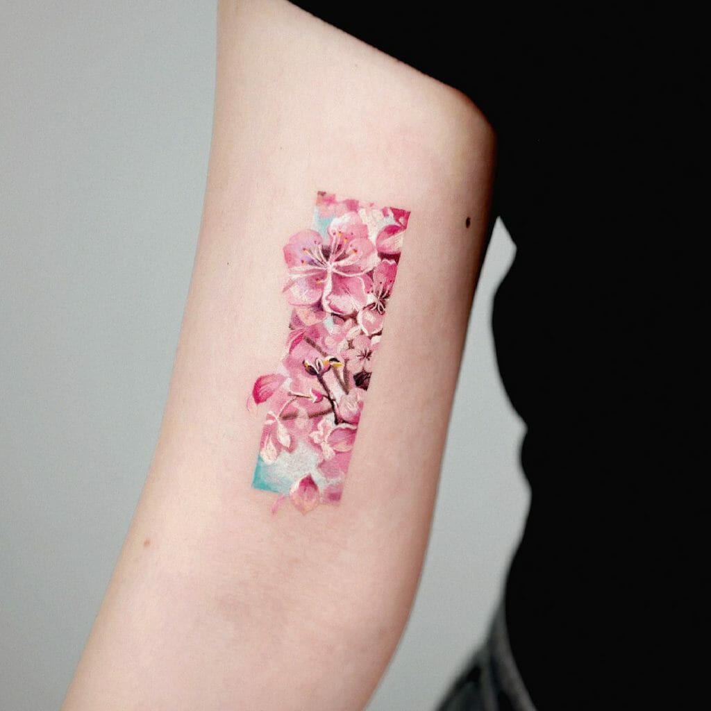 Strong Feminine Characteristics Through The Cherry blossom Tattoo