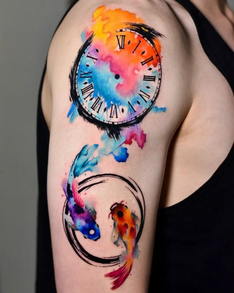 Stunning Clock Tattoo ideas