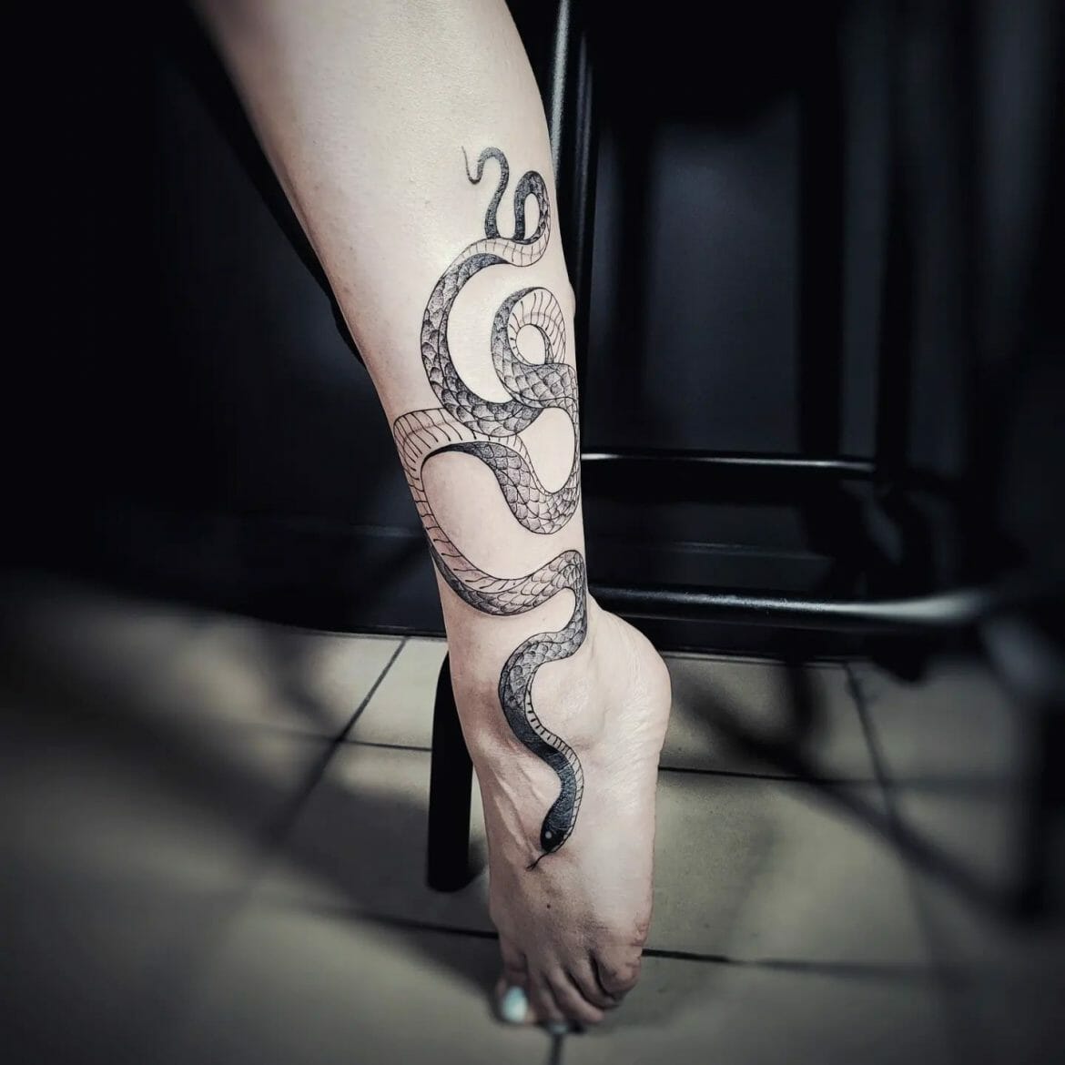 101 Best Snake Tattoo Around Ankle Ideas That Will Blow Your Mind!